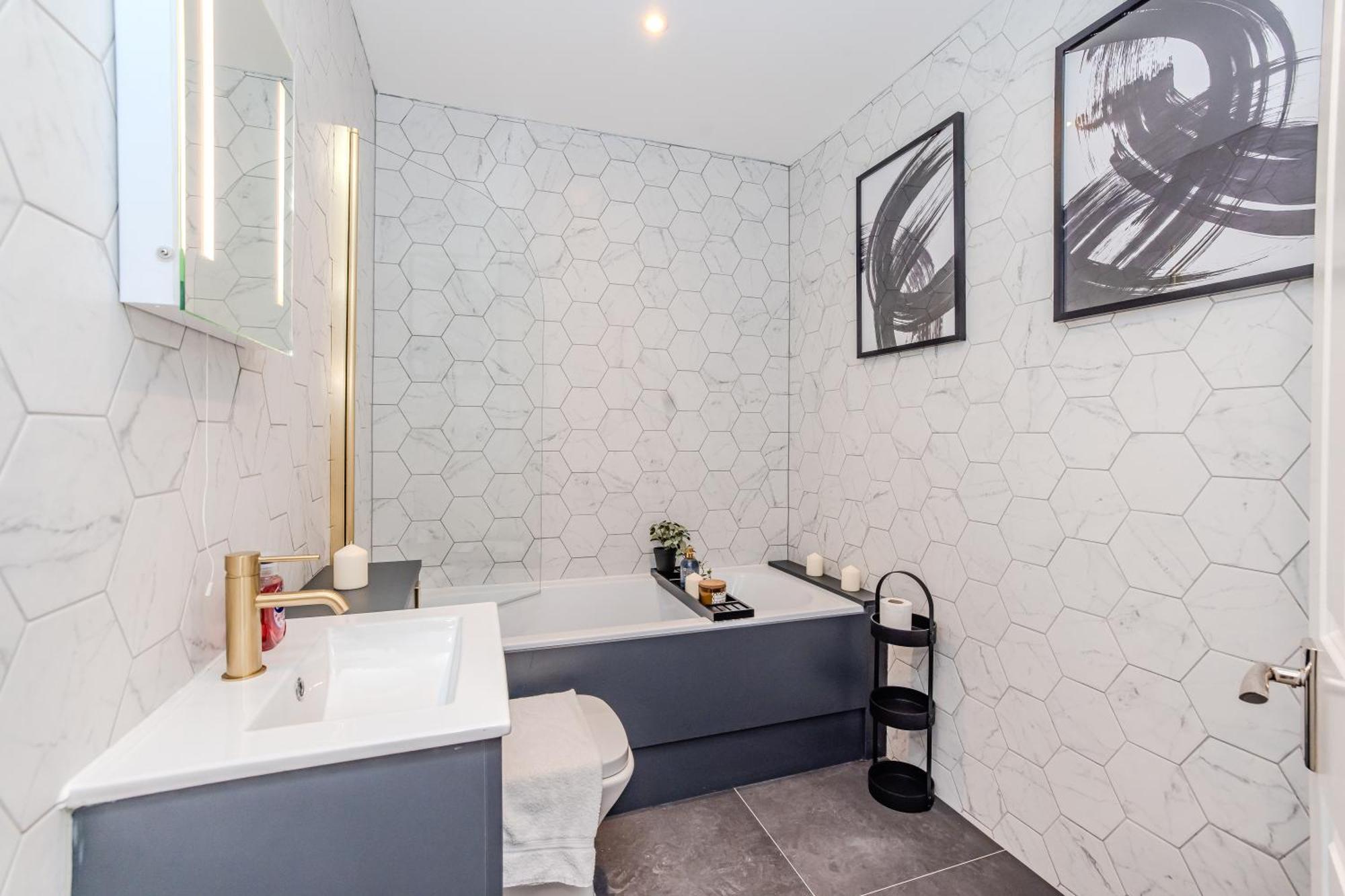 Super Central 2 Bedroom Flat I Next To Shopping Center & Brighton Beach Dış mekan fotoğraf